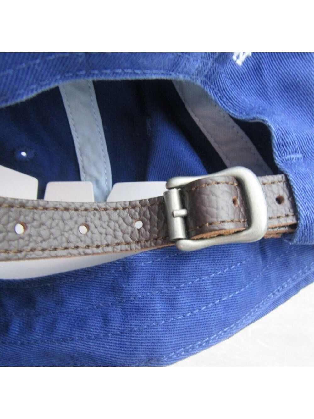 Polo Ralph Lauren Bear Twill Ball Cap Hat Royal Blue OS Adjustable NEW - Picture 9 of 13